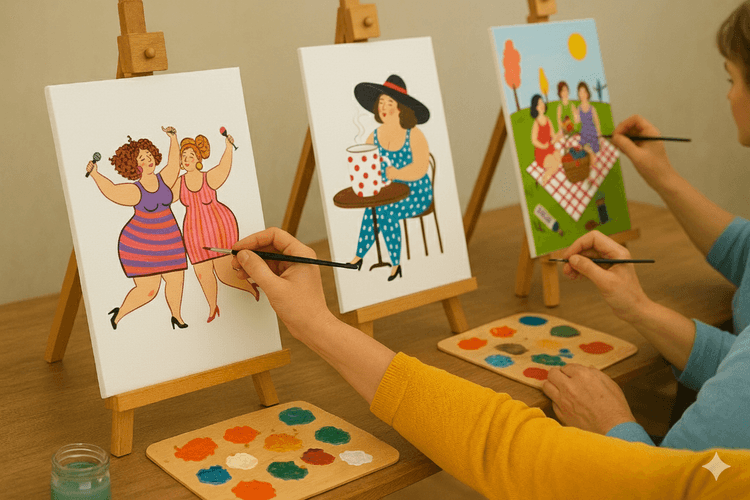 Een superleuk en creatief groepsuitje. Ga samen met familie, je vrienden of gezin op stap.